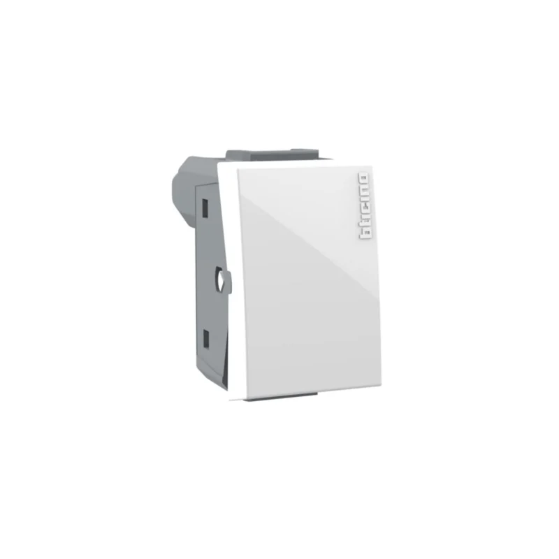 Interruptor de 3 vías 10 AX 250 V blanco sin placa Bticino AH2003EB