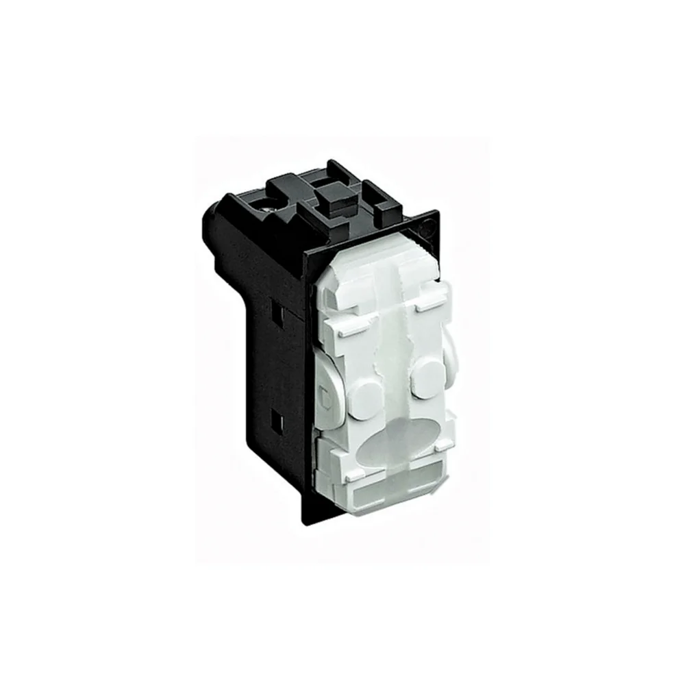 Interruptor de 3 vías 16A 250V 1 módulo sin cubretecla Bticino Living Light L4003-0