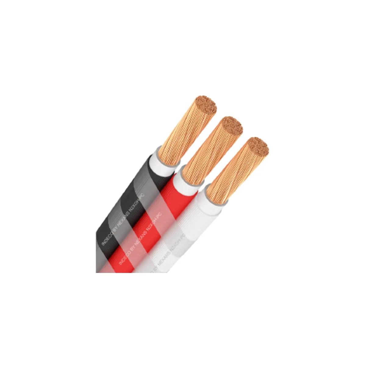Cable N2XOH-PC 0,6/1 kV 3-1×120 mm² triple estriado – Indeco