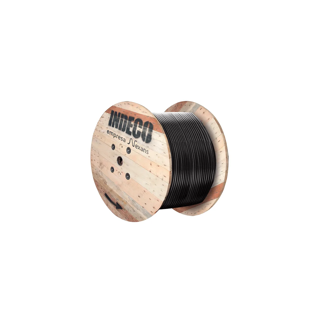 Cable THW-90 25 mm² negro – Indeco