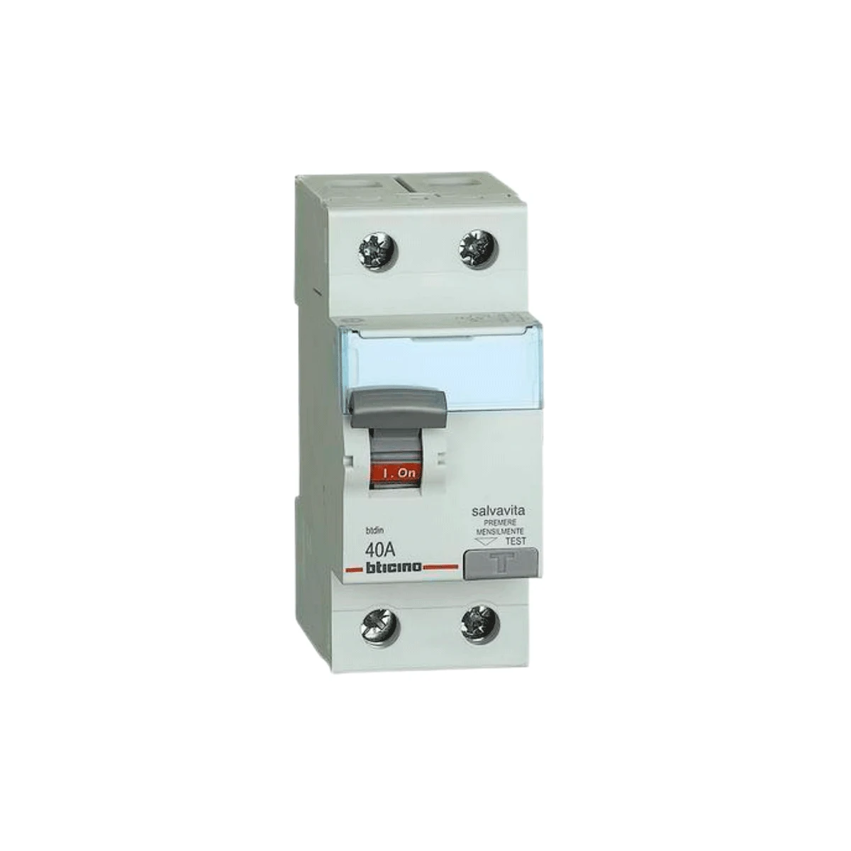Interruptor diferencial Bticino Salvavita 2x40A 30mA 230V – código G7230AC40