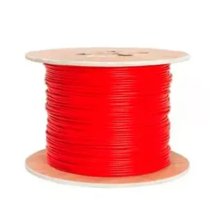 Cable para alarma contra incendio Genesis 43111004 FPLR 2×16 AWG rojo, bobina de 1000 pies