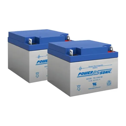 Baterías de respaldo Honeywell BAT-12260-BP de 12 V en paquete de 2