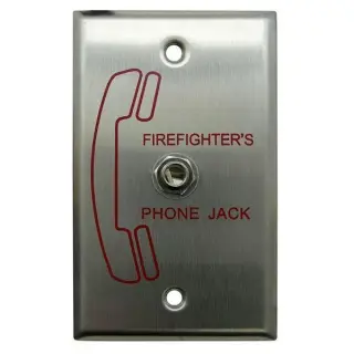 Toma de conexión para teléfono de emergencia Inim IFFT-SOCKETR, color rojo