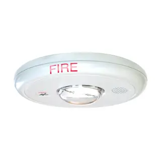 Sirena con luz estroboscópica Kidde GCFR-HDVM multicandela de techo