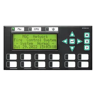 Interfaz de operador con pantalla LCD Mircom DSPL-420DS