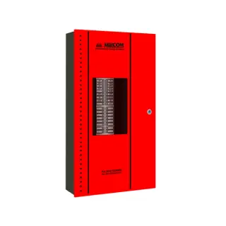 Central convencional de 12 zonas con pantalla Mircom FA-301-12DDR