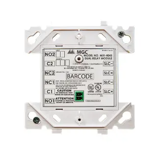 Módulo con dos salidas de relé Mircom MIX-4045 para lazo serie 4000