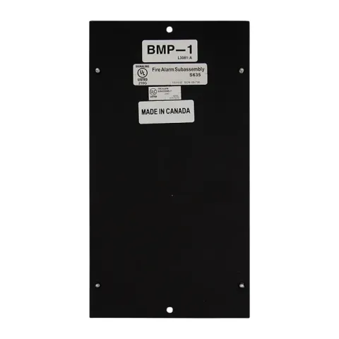 Placa ciega Notifier BMP-1 para posición vacía de anunciador