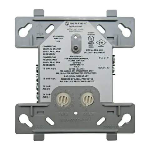 Módulo de monitoreo direccionable Notifier FMM-1