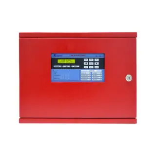 Panel de alarma contra incendio convencional Ravel RE-2558 de 8 zonas