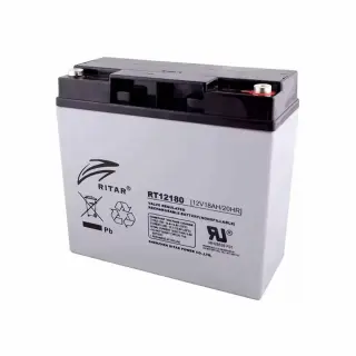 Batería de respaldo Ritar RT12180 de 12 V 18 Ah