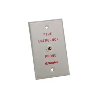 Toma remota de teléfono de bomberos Simplex 2084-9001