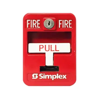 Pulsador de alarma antiexplosivo Simplex 2099-9144 para áreas clasificadas