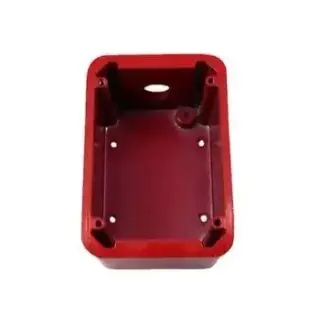 Caja de montaje para exteriores Simplex 2975-9211 roja