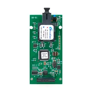 Tarjeta de medio por fibra multimodo izquierda Simplex 4007-6303