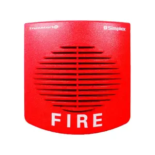 Sirena Simplex TrueAlert 4901-9820 roja para pared