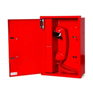 Gabinete para auriculares de teléfono de bomberos INT2084-9025