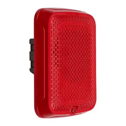 Parlante de pared System Sensor SPRL, color rojo